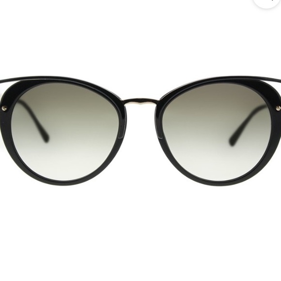 Prada Women’s Catwalk 66TS 1AB0A7 Sunglasses - Black/grey gradient - Picture 6 of 12